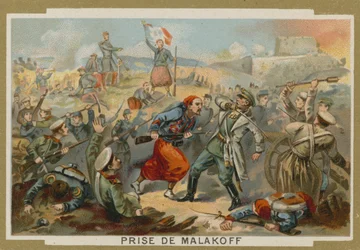 Taking of the Malakoff Redoubt, Siege of Sevastopol, Crimean War, 7 September 1855